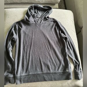 JCrew terry cloth hoodie size l